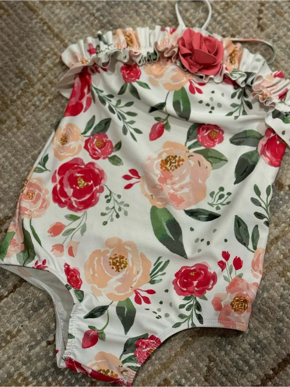 MUD PIE MUD PIE LARGE FLORAL SWIMSUIT Size 5
